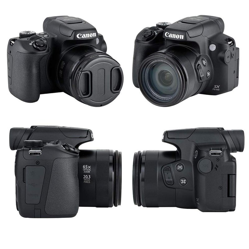 Kiorafoto 58mm Metal Lens Filter Adapter Ring for Canon SX70 HS, SX60 HS, SX50 HS, SX40 HS, SX30 is, SX20 is, SX10 is, SX1 is, SX540 HS, SX530 HS, SX520 HS Digital Camera Replaces Canon FA-DC67A Adapter Ring - Image 3